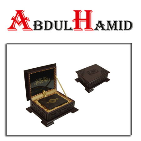KUR'AN-I KERİM AHŞAP KESİM KUTU